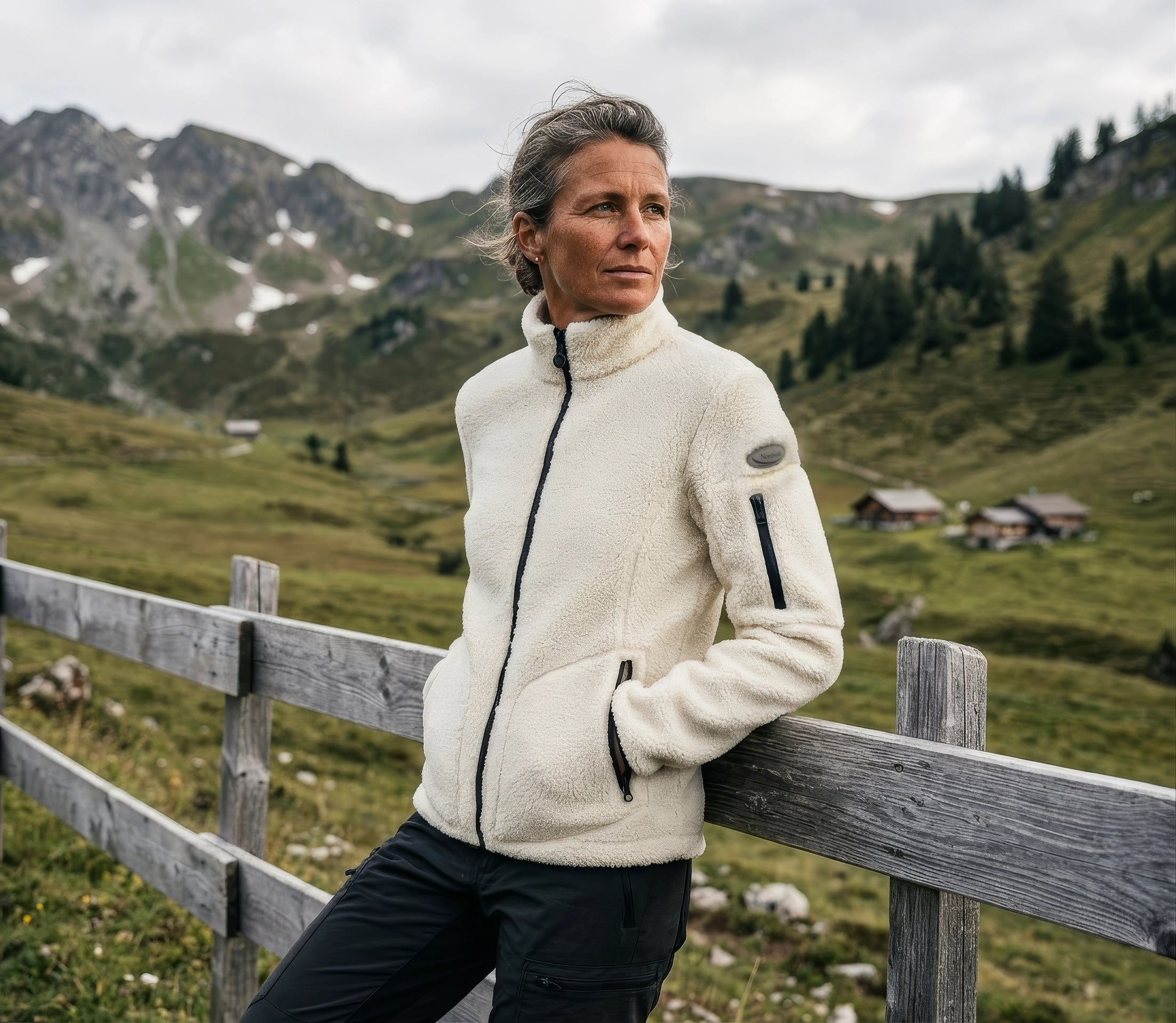 Elin | Wollfleece Jacke Damen