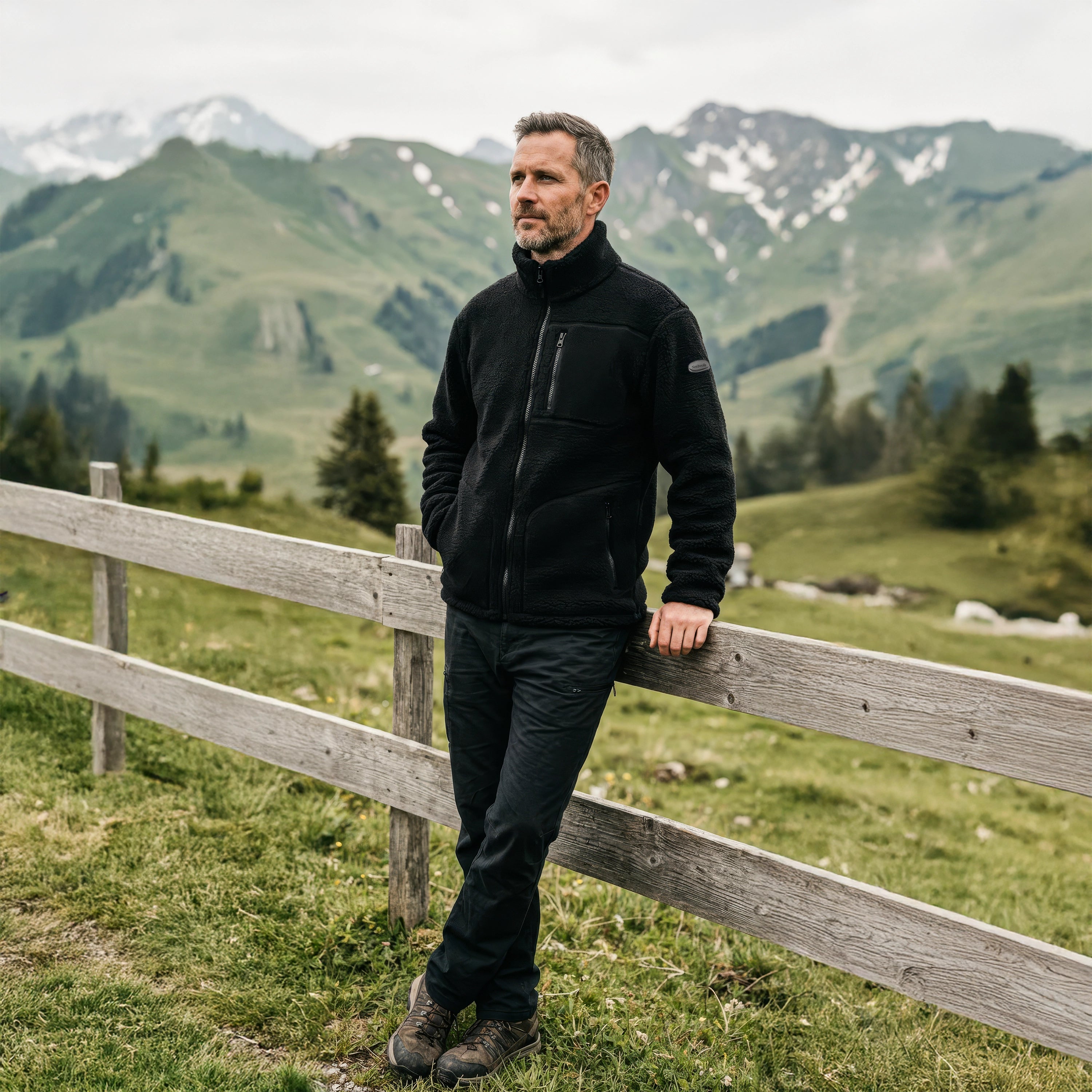 Emil | Wollfleece Jacke Herren