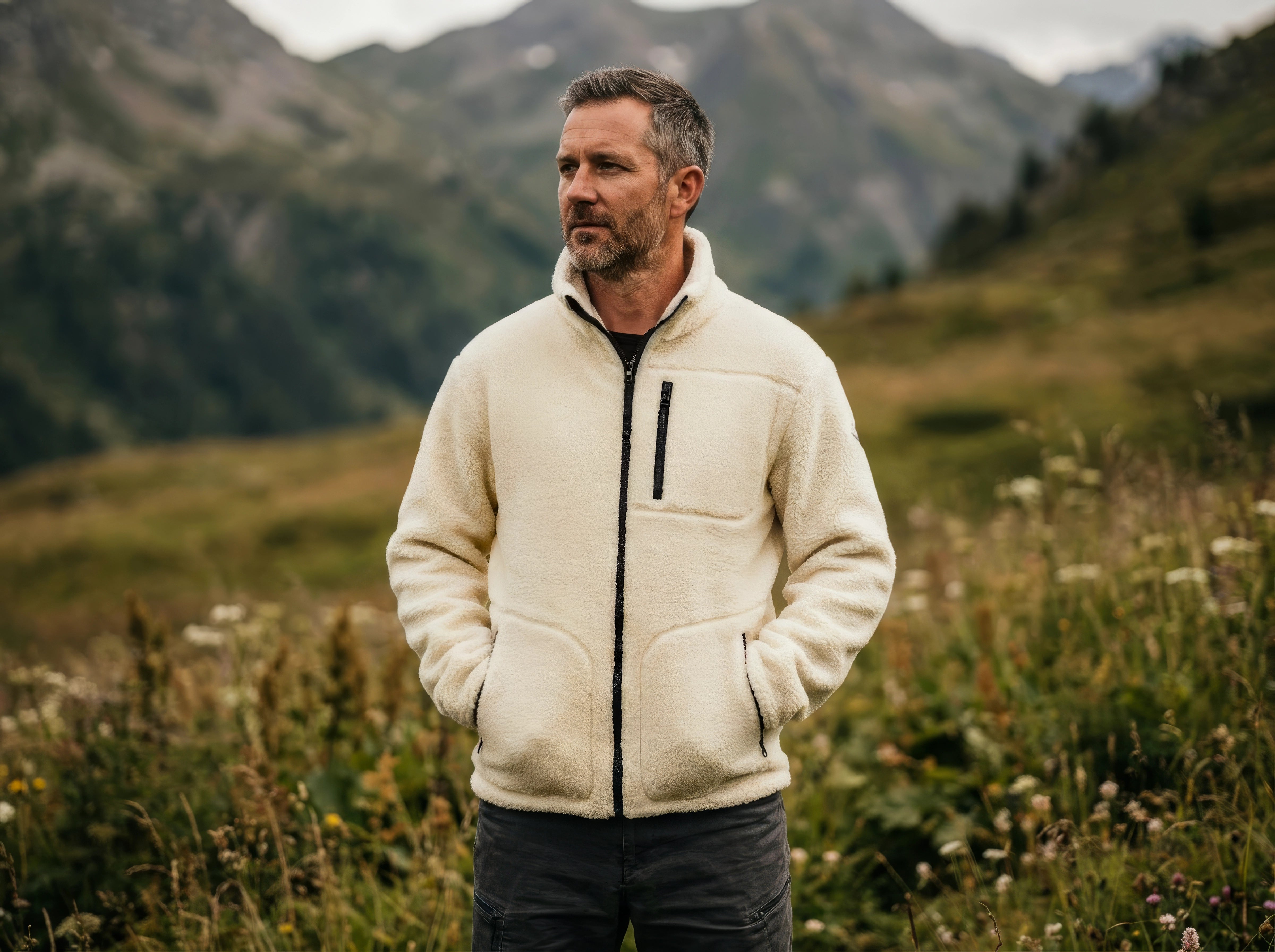 Emil | Wollfleece Jacke Herren